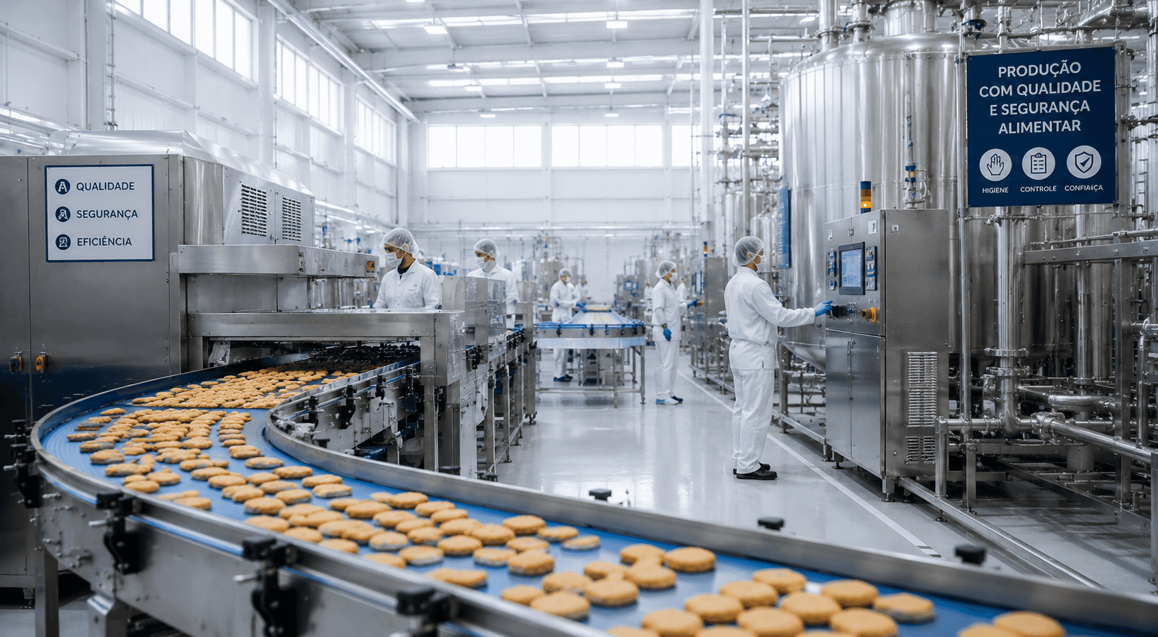 Indústria alimentícia — atendimento da Ata Química