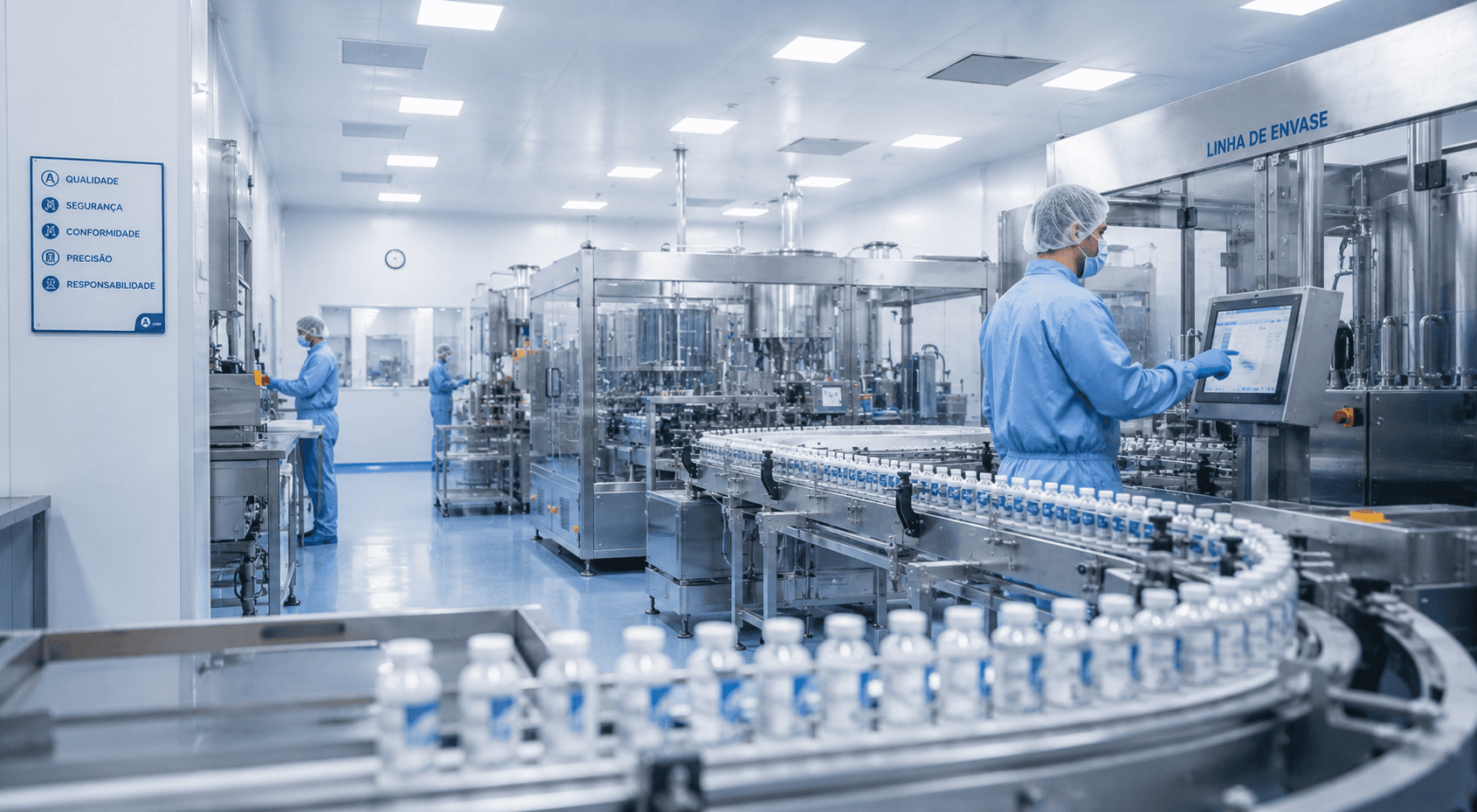 Indústria farmacêutica — atendimento da Ata Química